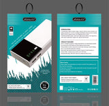 New 20000Mah Power Bank Black Rice Power Bank Customized