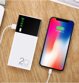 New 20000Mah Power Bank Black Rice Power Bank Customized