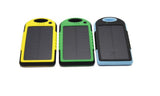 5000mAh Solar Power Bank for Outdoor Charging