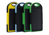 5000mAh Solar Power Bank for Outdoor Charging