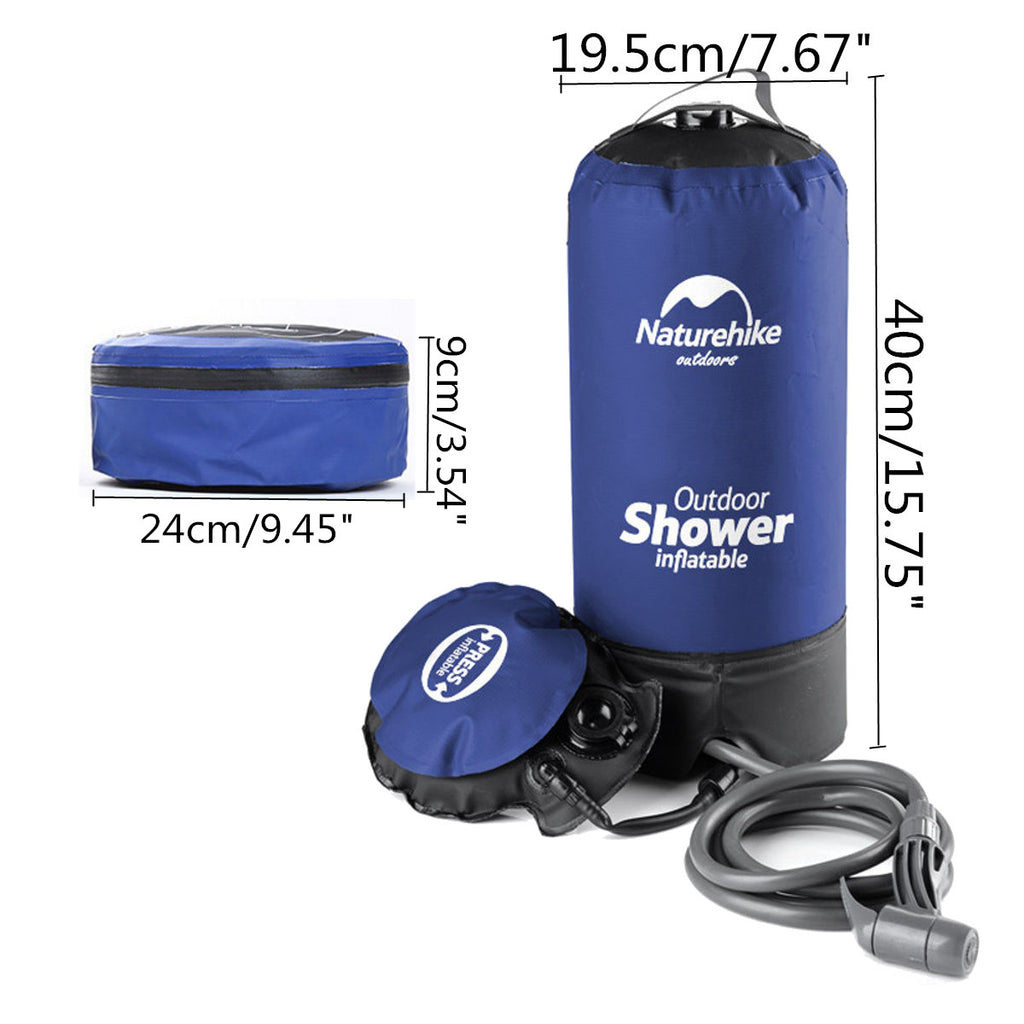 Camping Shower Bag for Outdoor Travel & Camping