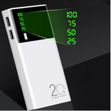 New 20000Mah Power Bank Black Rice Power Bank Customized